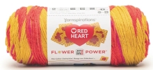 Red Heart Flower Power - Poppy Star
